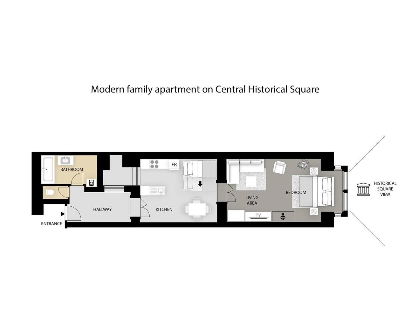 Modern Family Apt. With Central Square Entrance Hradec Kralove Exterior foto